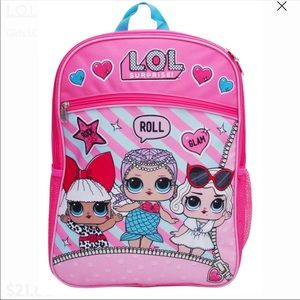 LOL Surprise Dolls Backpack New Pink